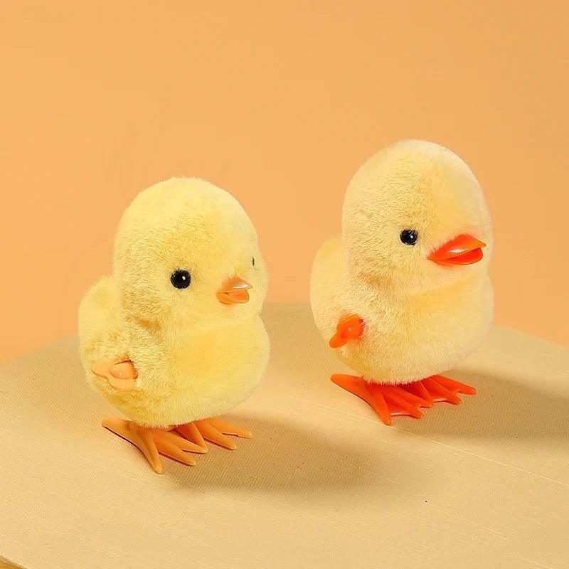 Jumping Chicken Duck Toy, Simulation Plush Jumping Duck Interactive Toy, Small Animal, Birthday Gift