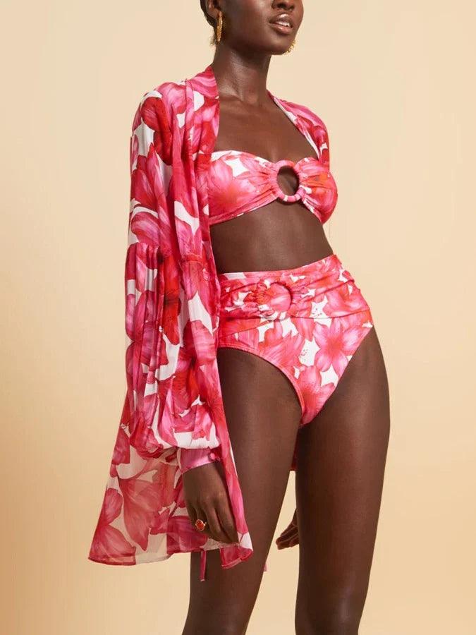 Summa vibe Girlie three piece swimsuit - Sexikinis Swim