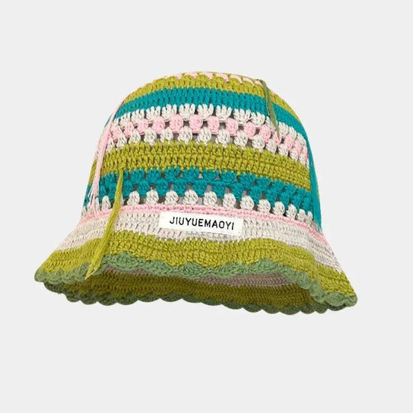 New Crochet Korean Handmade Bucket Hat - Sexikinis Swim - Gifts for You 'n Me