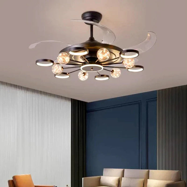 DecorBites™ Kids Bedroom Ceiling Fan with Remote Control & LED Light Decorbites