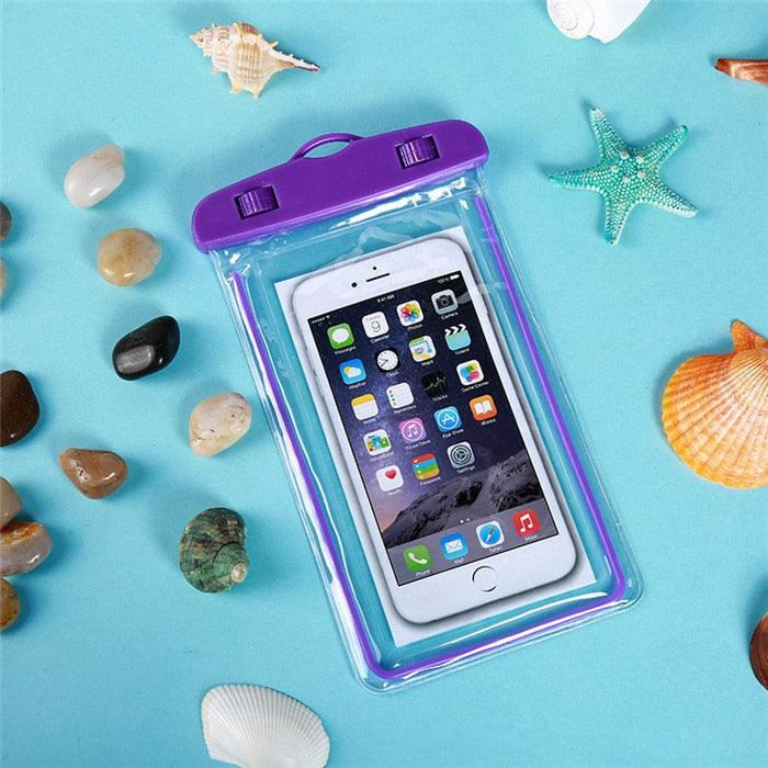 Waterproof Phone Case Universal Mobile Cover case For iPhone 13 Pro Max Phone Bag Underwater Case Phone Plastic Waterproof Underwater Pouch for Mobile Phone Case & Strap