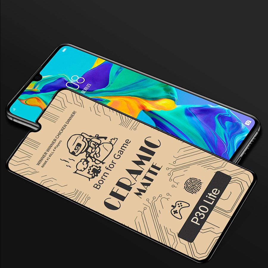 3Pcs Frosted Matte Soft Ceramic Film for iPhone 11 12 Pro Max 6 S 8 7 Plus Screen Protectors for IPhone 13 14 Pro XS MAX X XR SE Full Coverage Clear and Scratch Resistant Screen Protection