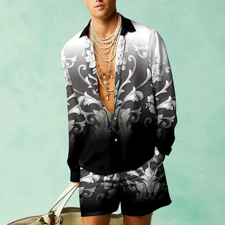 Luxury European Beach shorts set - Sexikinis Swim