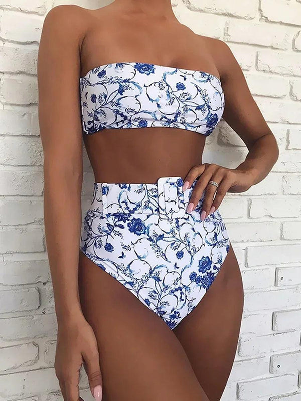 Sally High Waist two piece swimsuit - Sexikinis Swim - Gifts for You 'n Me