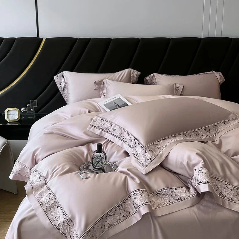 White Egyptian Cotton Bedding 1500TC Queen
