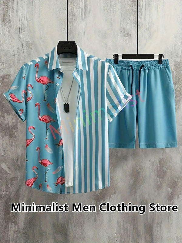 Vacay Travel men beach shorts set - Sexikinis Swim