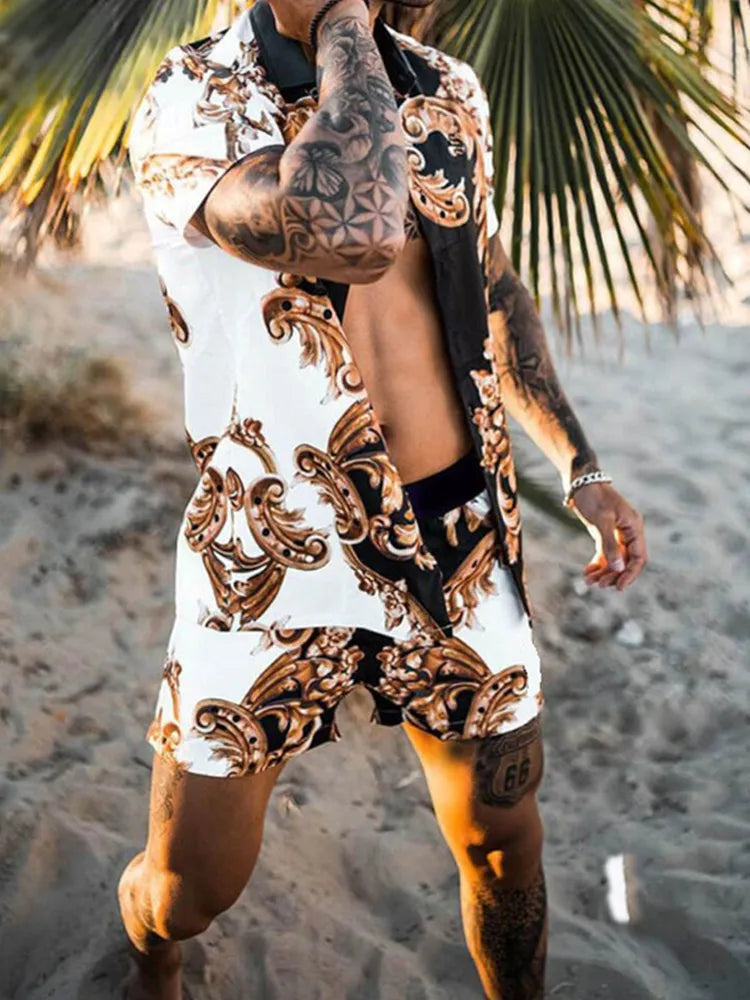 Designer style men two piece Beach set - Sexikinis Swim