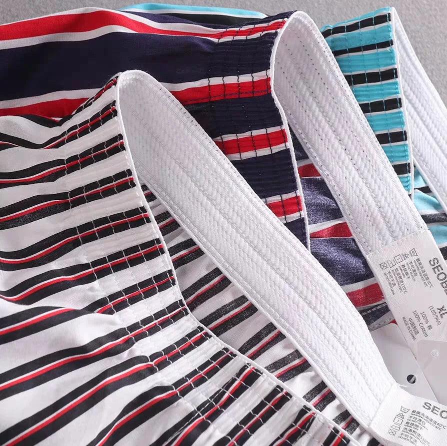 Seobean Men's 100% Cotton Shorts