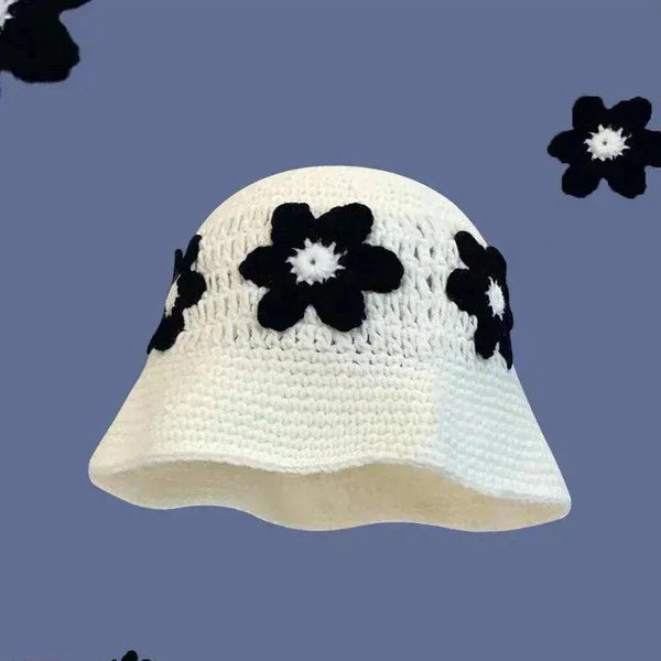 New Crochet Korean Handmade Bucket Hat - Sexikinis Swim - Gifts for You 'n Me