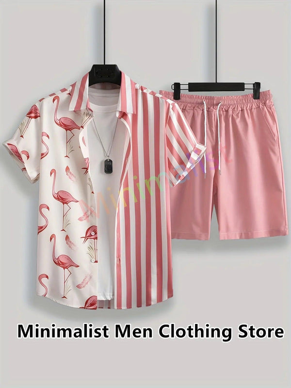 Vacay Travel men beach shorts set - Sexikinis Swim