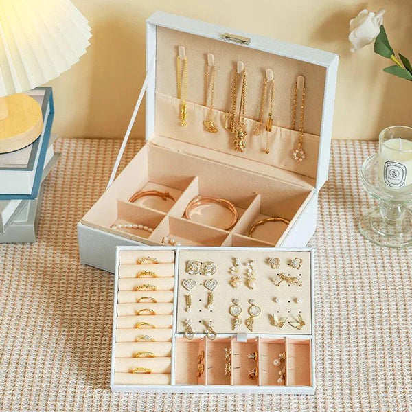 Jewelry Storage Box – Necklace & Earrings Organizer for Gifts