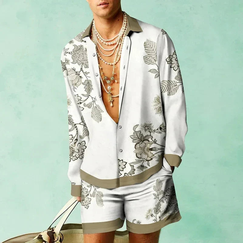 Luxury European Beach shorts set - Sexikinis Swim