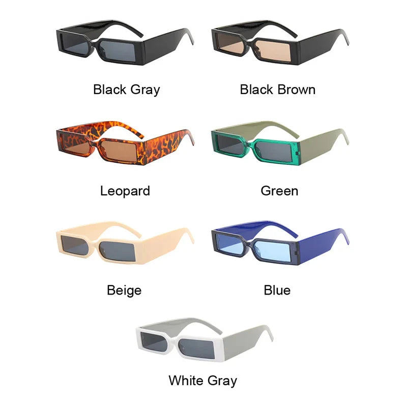 Luxury Rectangle Fashion Sunglasses - Sexikinis Swim