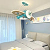 DecorBites™ Kids Bedroom Bladeless Ceiling Fan with Remote Control & LED Light