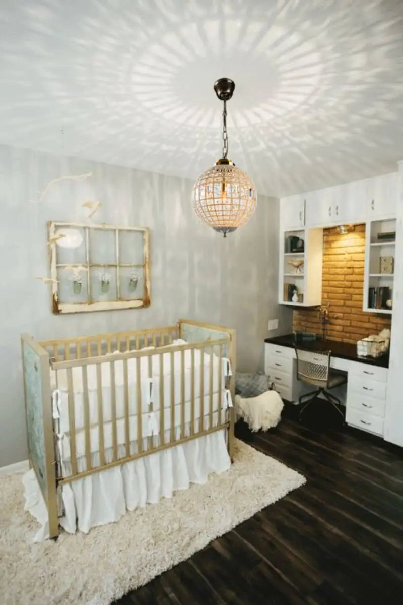 Retro Vintage Royal Empire Ball Chandelier Crystal Modern Pendant Lamp Lustres Lights E27 For Living Room Bedroom Bathroom Hotel