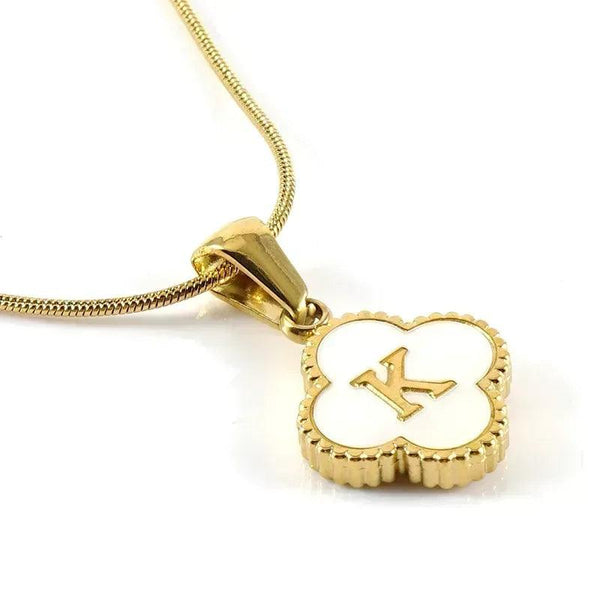 Lucky Clover Stainless Steel Pendant Necklace - Sexikinis Swim - Gifts for You 'n Me