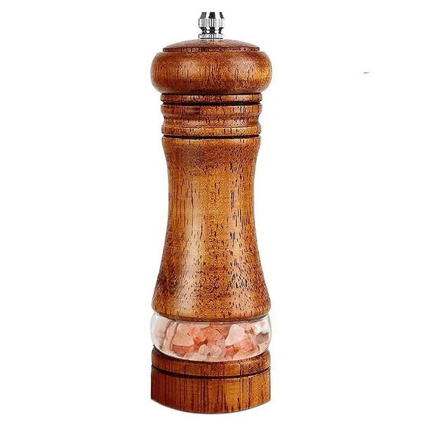 Acacia Wood Salt and Pepper Grinder Set