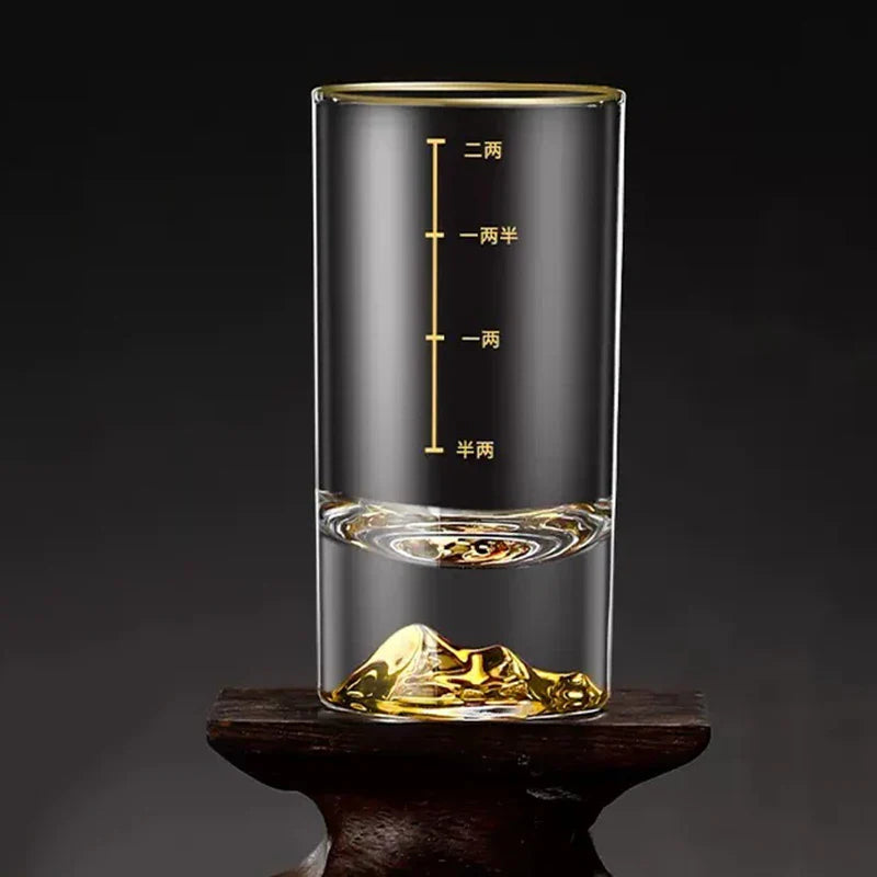 Dlight Decor Golden Line Brandy Glass Set 100ml x6 Dlight Decor