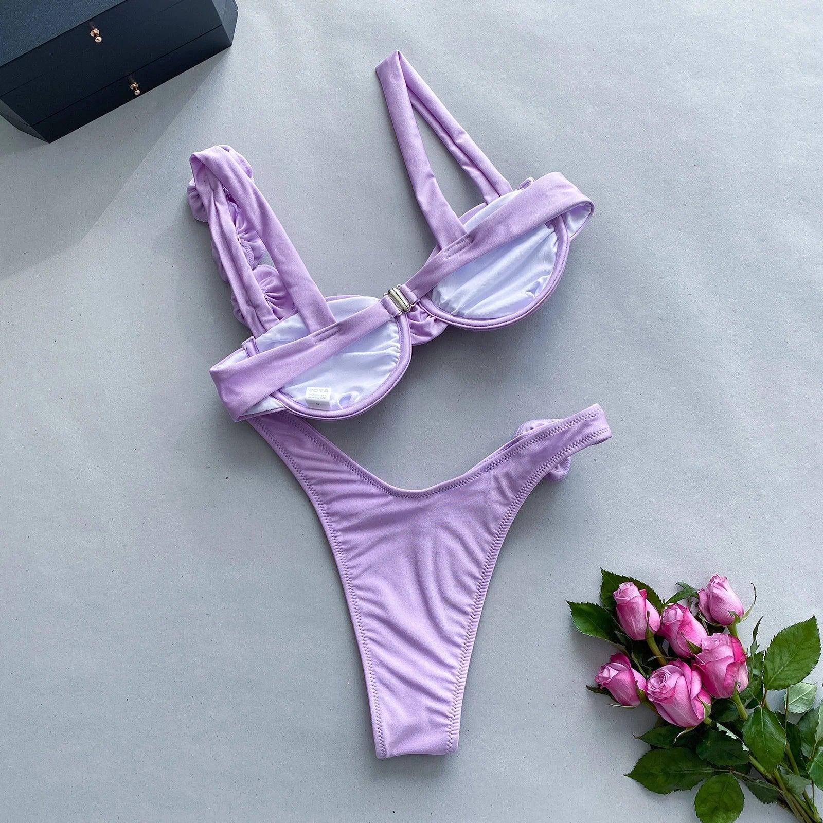 Flower Diva two piece swimsuit - Sexikinis Swim