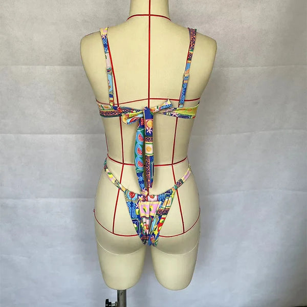 Teezer two piece swimsuit - Sexikinis Swim