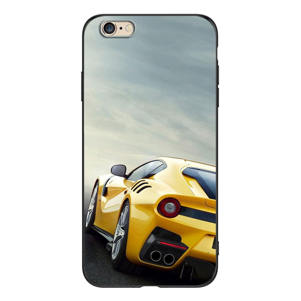 Cute Cover Soft Silicone Print Cars Print Phone Case For Iphone 5s 5 S Se 2016 4.0