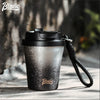 280ml Double Wall Ceramic Lined Travel Mug Car