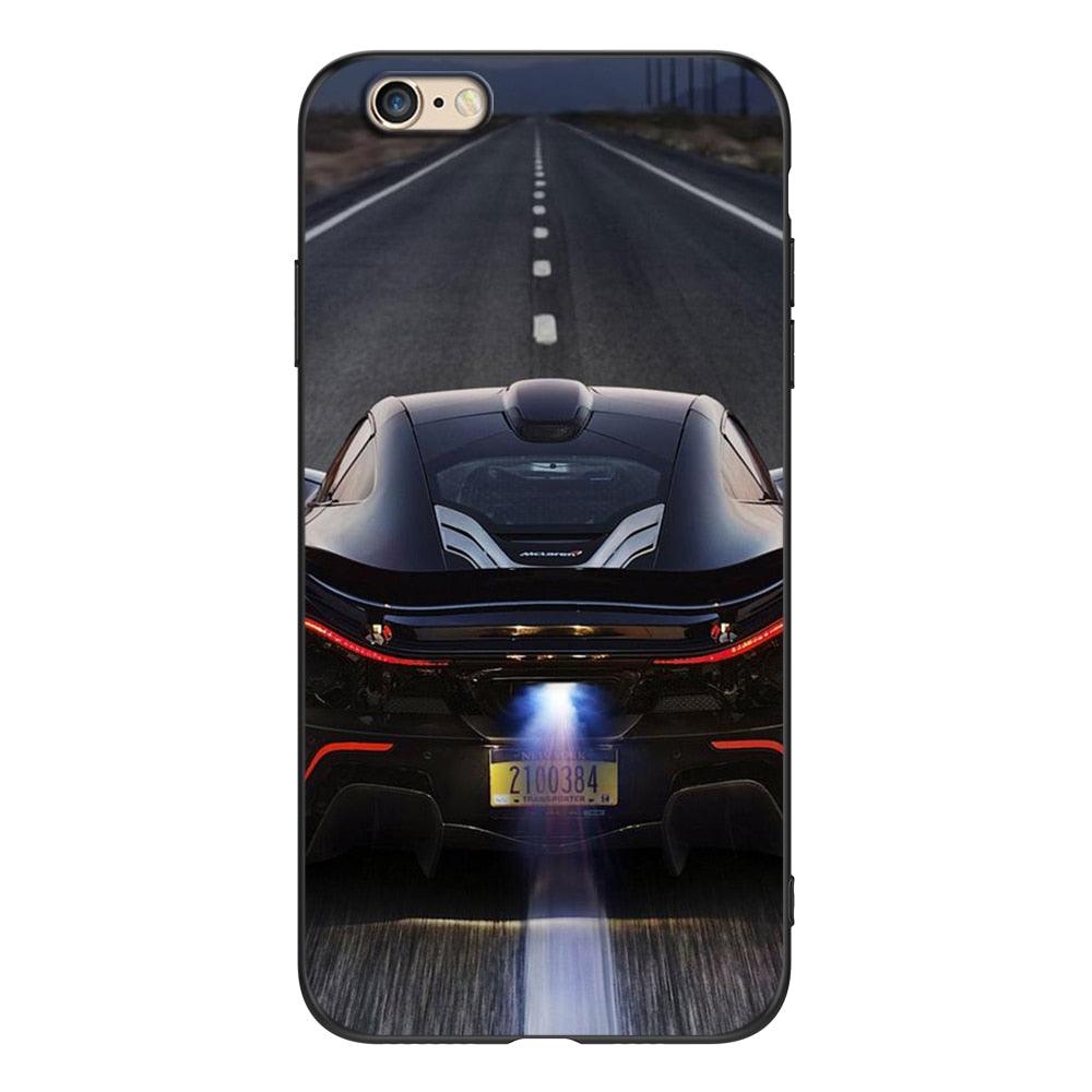 Cute Cover Soft Silicone Print Cars Print Phone Case For Iphone 5s 5 S Se 2016 4.0