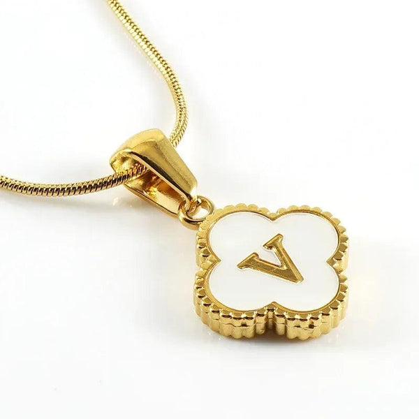 Lucky Clover Stainless Steel Pendant Necklace - Sexikinis Swim - Gifts for You 'n Me