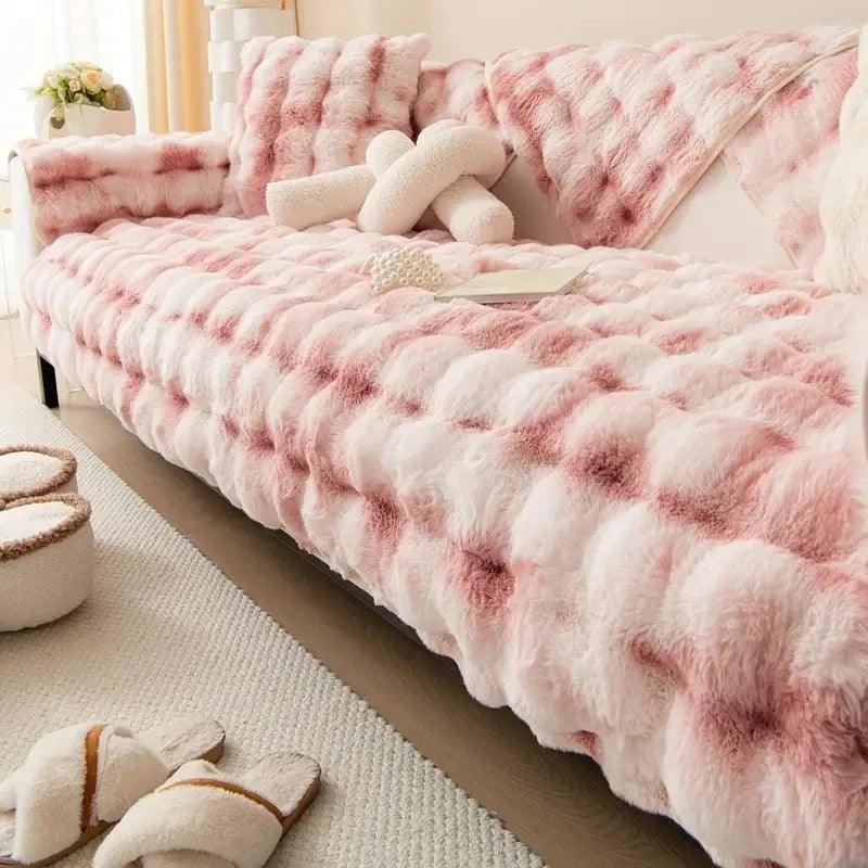 Velvet Couch Cover – Soft, Stylish, and Cat & Dog Proof Couch Throw Cover