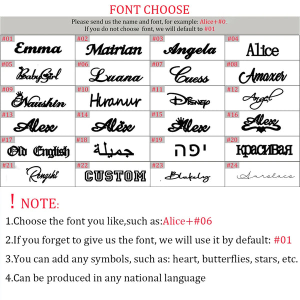 Custom Name Necklace -Sexikinis Swim