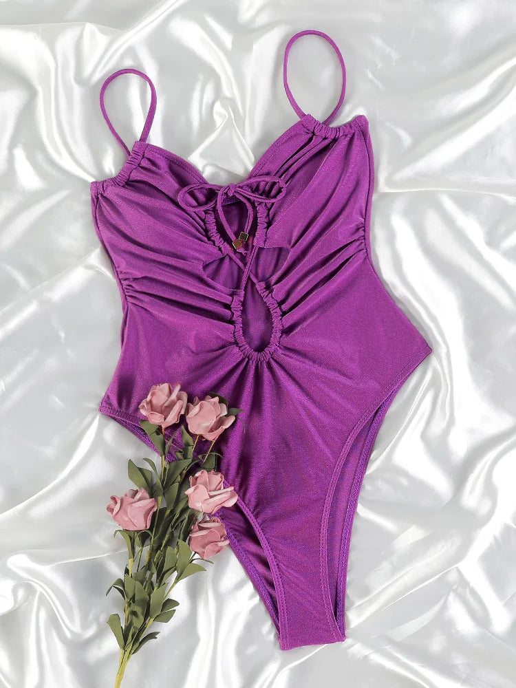Peony one piece swimsuit - Sexikinis Swim