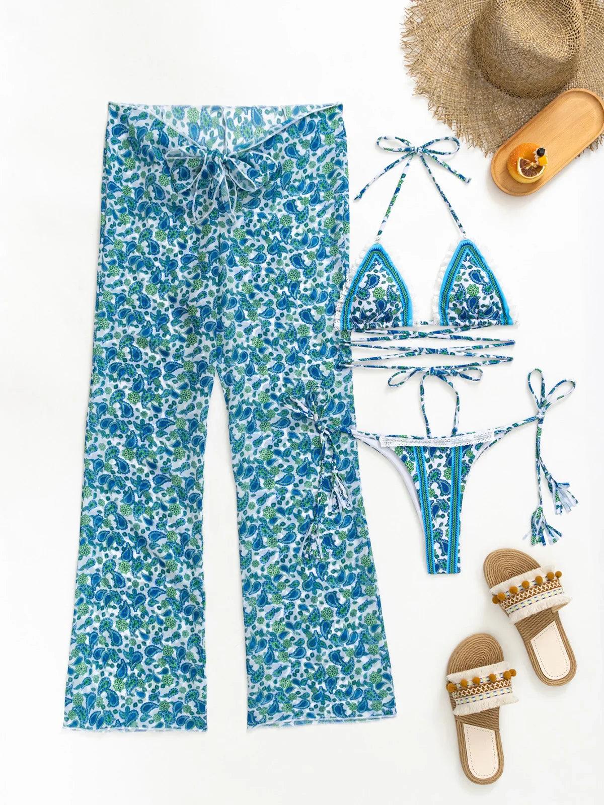 Murex three piece swimsuit - Sexikinis Swim