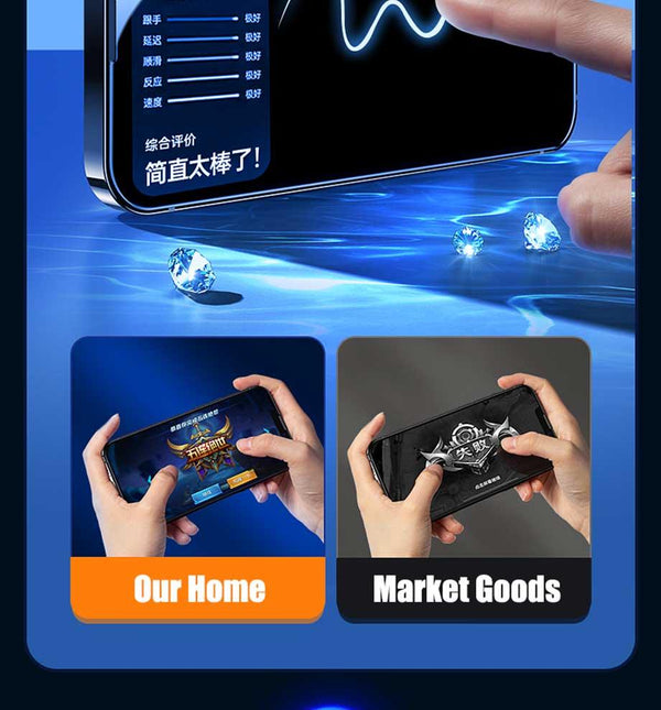 4PCS Tempered Glass For iPhone 11 12 13 14 Pro MAX XR X XS Max Screen Protector on For iPhone 12 11 13 14 Mini 7 8 6 Plus Glass Edge- Bubble Free- Scratch Resistant Protective Film For iPhone