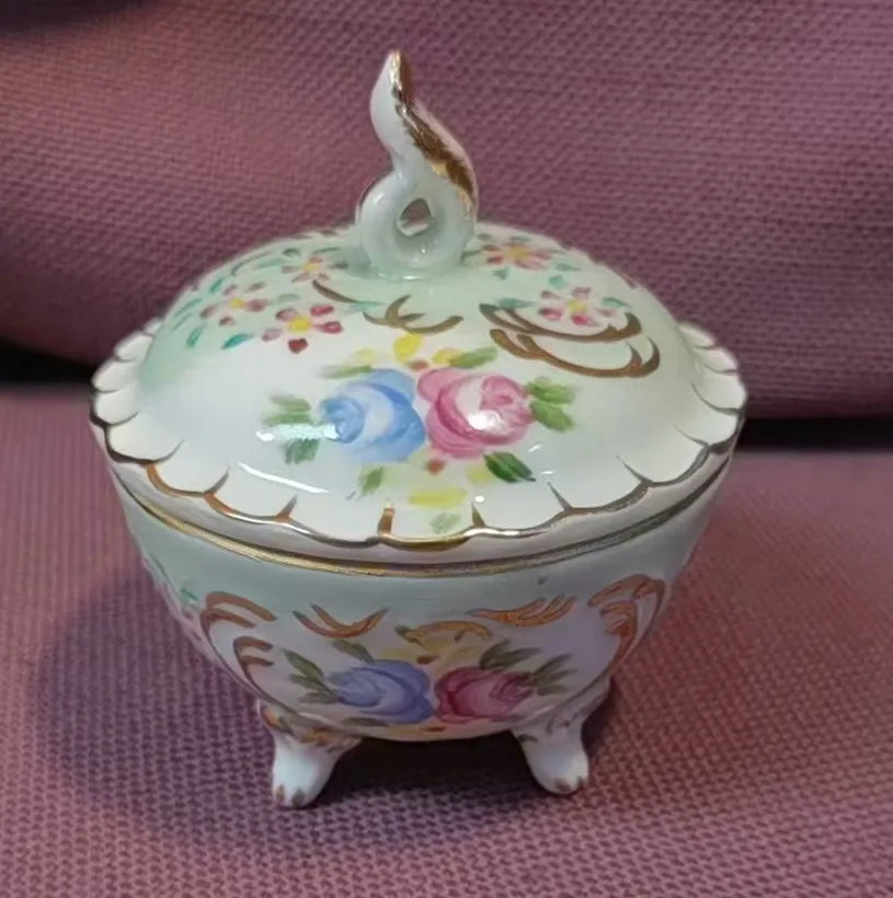 Resin Flower Jewelry Storage Box Vase Flower Basket  Jewelry Case Storage Jewelry Organizer Display Home Decor Ornament