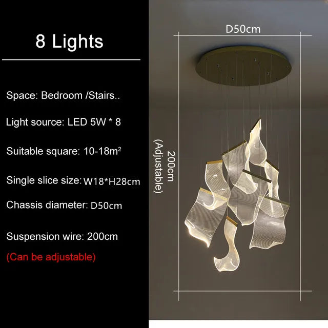 Modern Guide Ceiling Chandelier