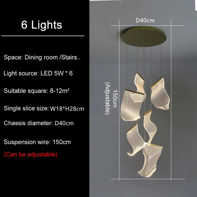 Modern Guide Ceiling Chandelier