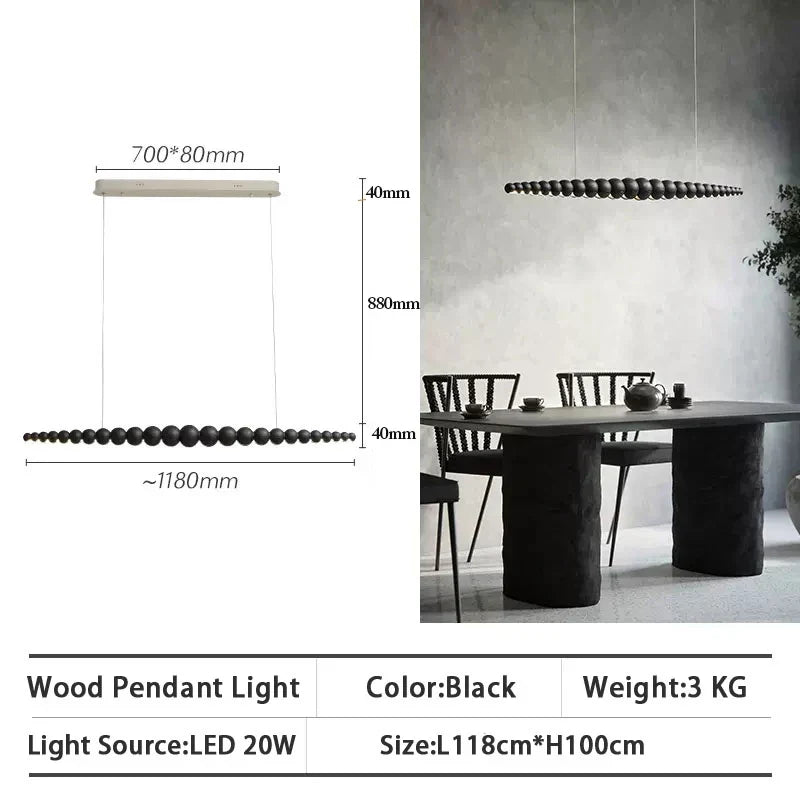 Modern Linear Pendant Light