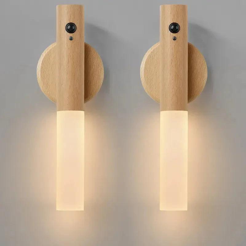 Smart Motion Sensor Night Light – Rechargeable LED Wall Lamp