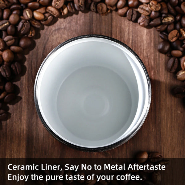 280ml Double Wall Ceramic Lined Travel Mug Car