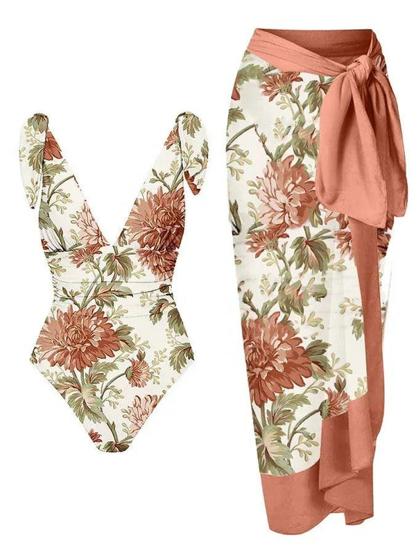 Vintage style one piece swimsuit - Sexikinis Swim - Gifts for You 'n Me