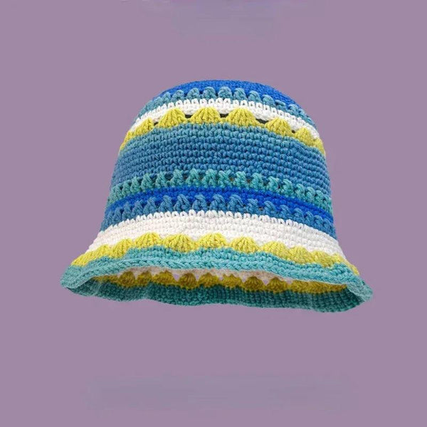 New Crochet Korean Handmade Bucket Hat - Sexikinis Swim - Gifts for You 'n Me
