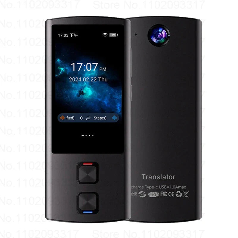 T17 Offline Voice Translator - 130+ Languages Instant Translation GOODSPHORIA.COM
