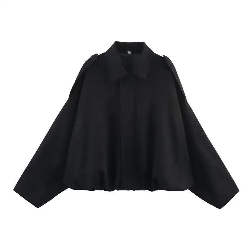 Autumn Jackets Women's 2025 New Fashion Autumn Elegant Loose Long Sleeve Women's Warm Coats Chic Street Youth Casual Jackets