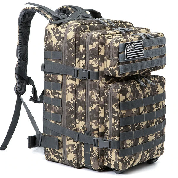 Outdoor Tactical Backpacks 45L Large Capacity Man 3 Days Molle Assault Bags For Outdoor Trekking Camping Backpack