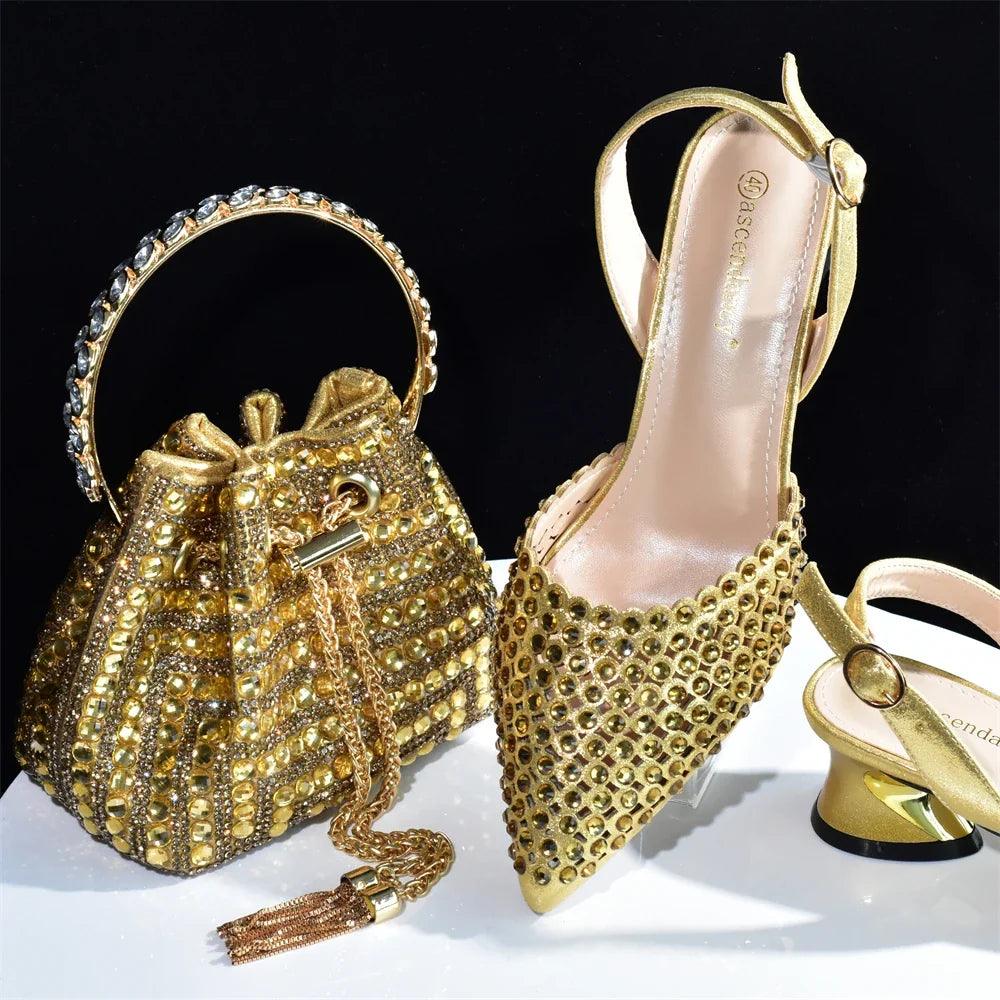 Charming Shoes And Bag Matching Set HAB1-6