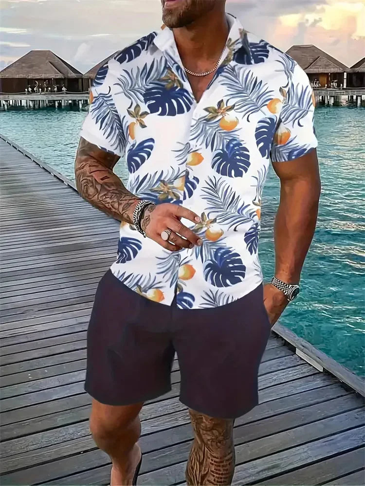 Men's Hawaii beach outfit