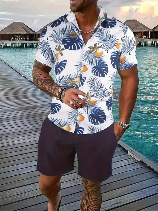 Men's Hawaii beach outfit