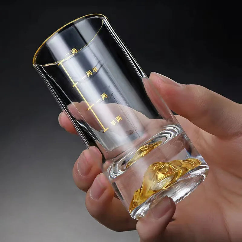 Dlight Decor Golden Line Brandy Glass Set 100ml x6 Dlight Decor