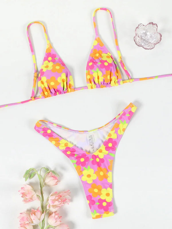 Flower Girl two piece swimsuit - Sexikinis Swim