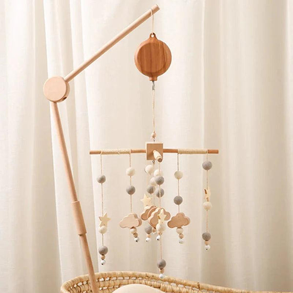 Crib Bell Rotary Music Box Baby Bed Hanging Toy